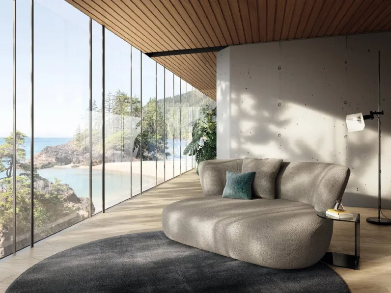 Divano lineare Londy di Lago