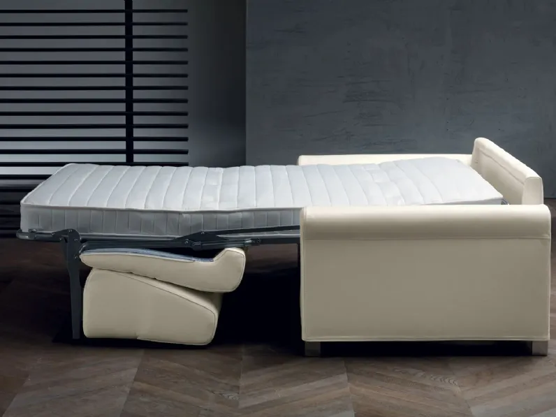 Poltrona letto moderna in pelle Lounge di Gurian