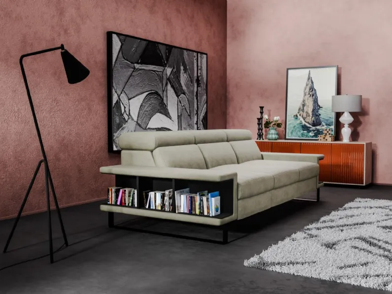 Divano relax in pelle Luxury de I Divani Doc