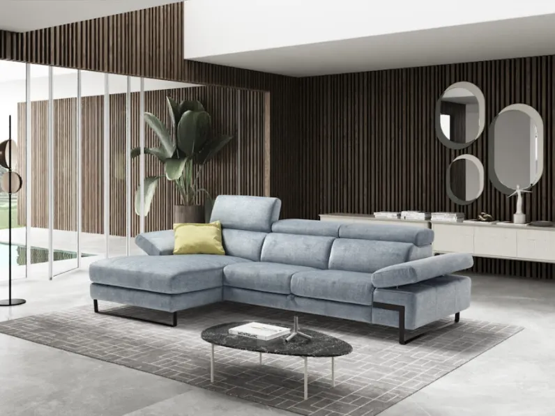 Divano con penisola Madrid di Sofangel