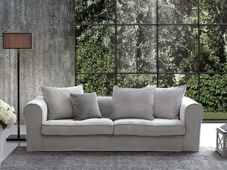 Divano lineare Manhattan di Barzaghi Salotti