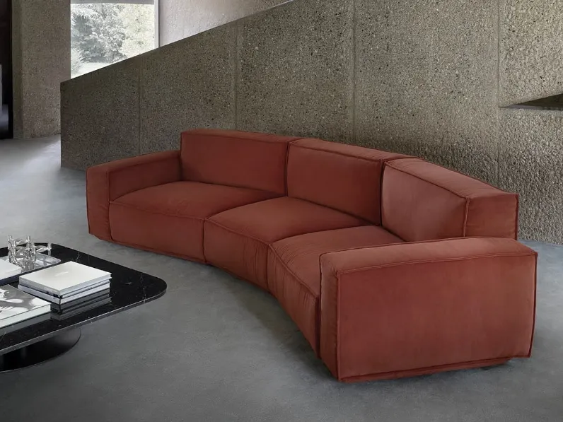 Divano curvato Marechiaro Curved sofa di Arflex