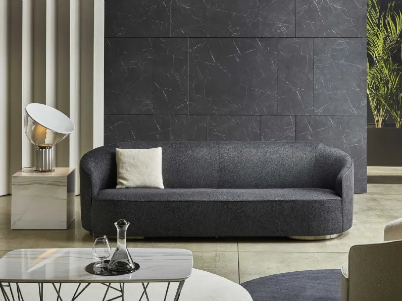 Divano in tessuto Moon di Marelli