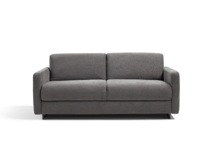 Divano letto lineare in tessuto Margherita di Vis Comoda