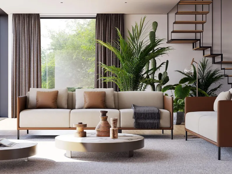 Divano letto lineare Marsalis di Milano Bedding