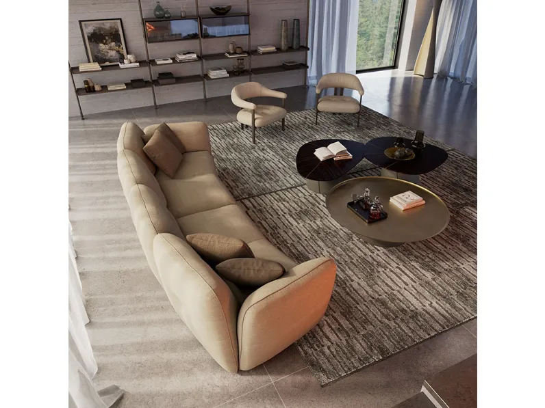 Divano lineare Michael di Cattelan Italia