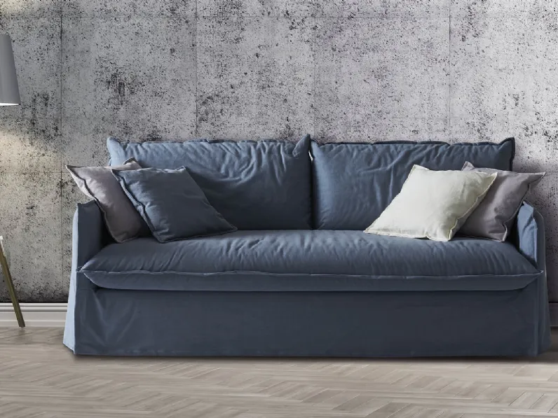 Divano letto lineare Clarke XL di Milano Bedding