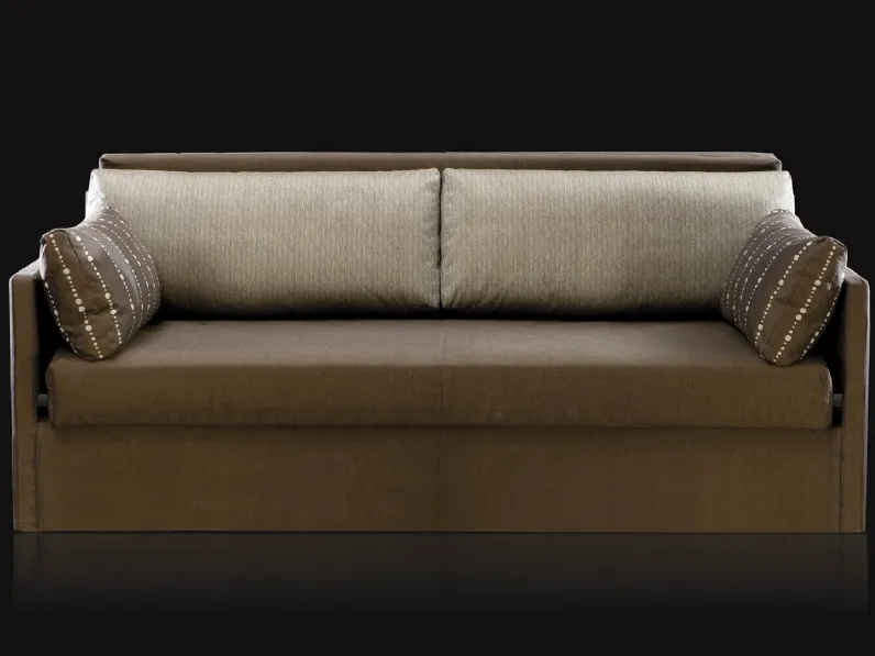 Divano letto lineare in tessuto George di Milano Bedding