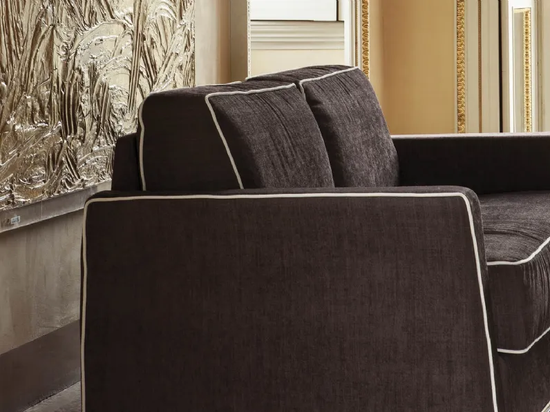 Divano letto lineare in tessuto Retrohs di Milano Bedding