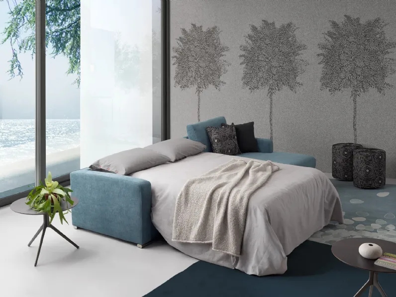Divano letto con penisola Mix di GR Salotti