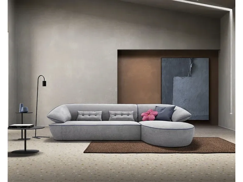 Divano con penisola Momo di Egoitaliano
