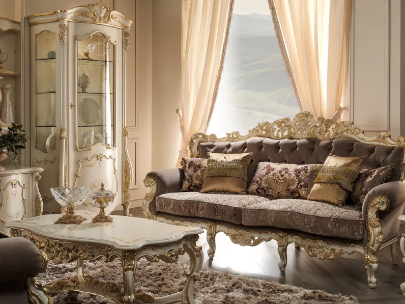 Divano classico lineare Monnalisa di Ghezzani