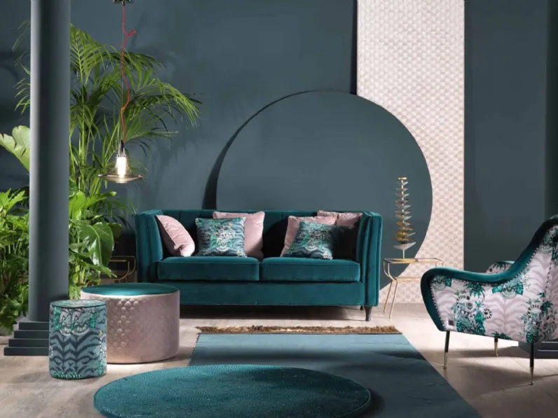 Divano lineare Mowgli di TreCi Salotti