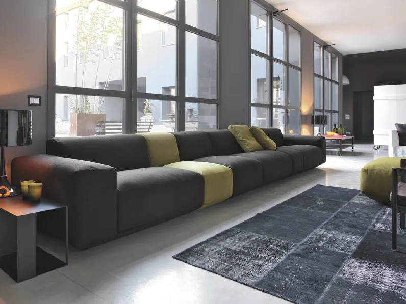 Divano lineare Cube di Musa Italia