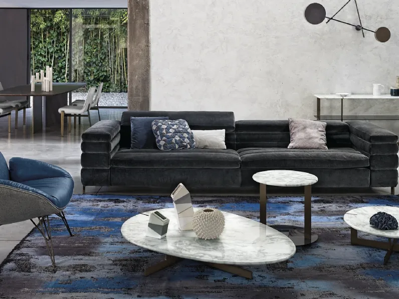 Divano lineare Myfair di Arketipo