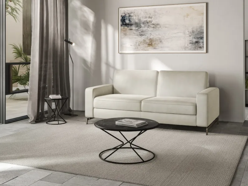 Divano Letto in pelle Capriccio di Natuzzi