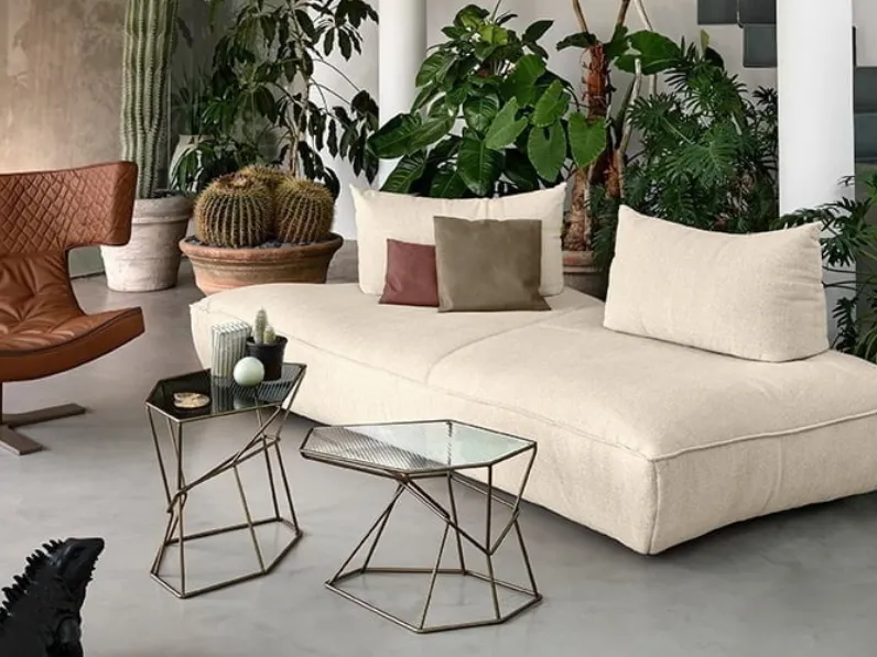 Divano in tessuto Night Fever di Arketipo