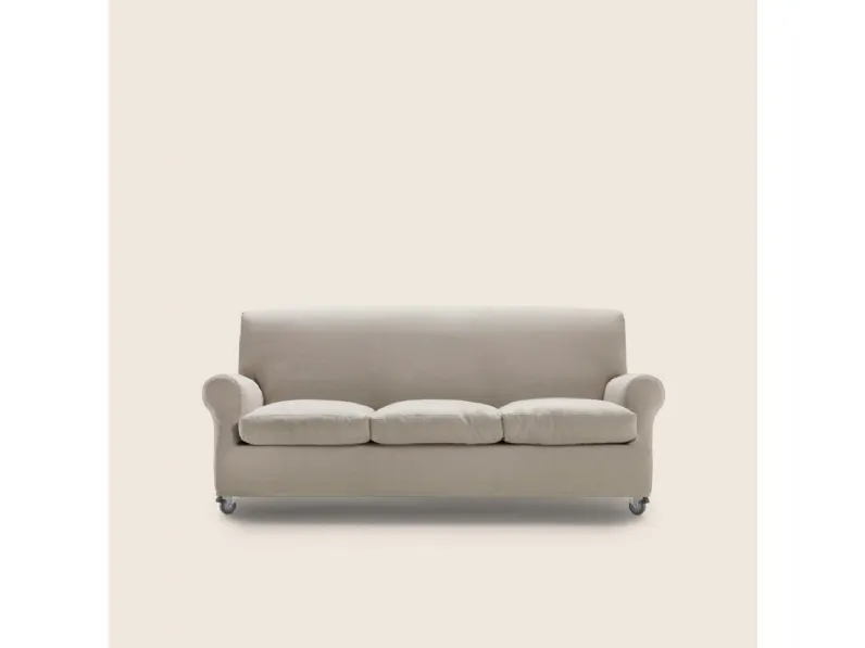 Divano lineare con rotelle Nonnamaria di Flexform