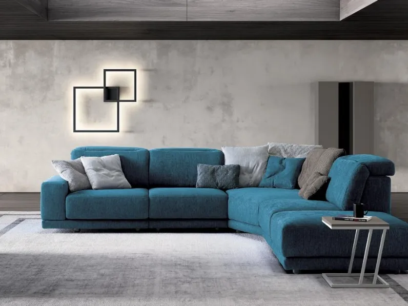 Divano angolare Notting Hill di Spagnol Salotti