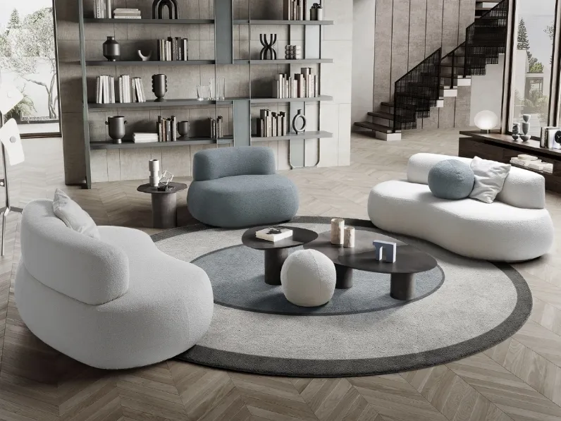 Salotto Numana Armchair&Loveseat di Albani