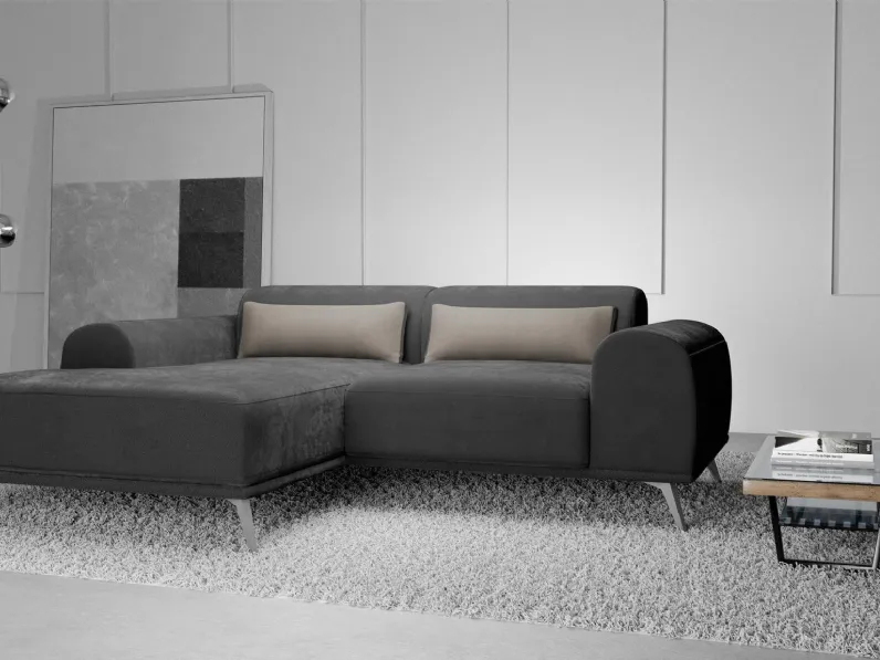 divano con penisola Orlando de I Divani Doc