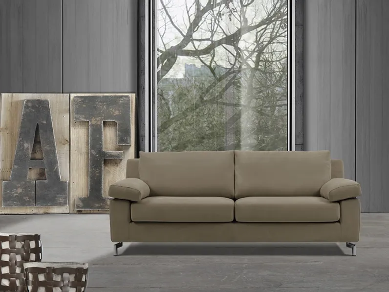 Divano lineare Dodò di Pandolfi Divani