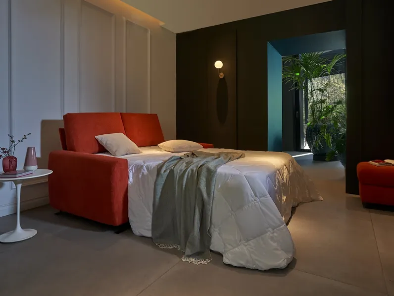 Divano Letto matrimoniale in tessuto Perla di Vitarelax