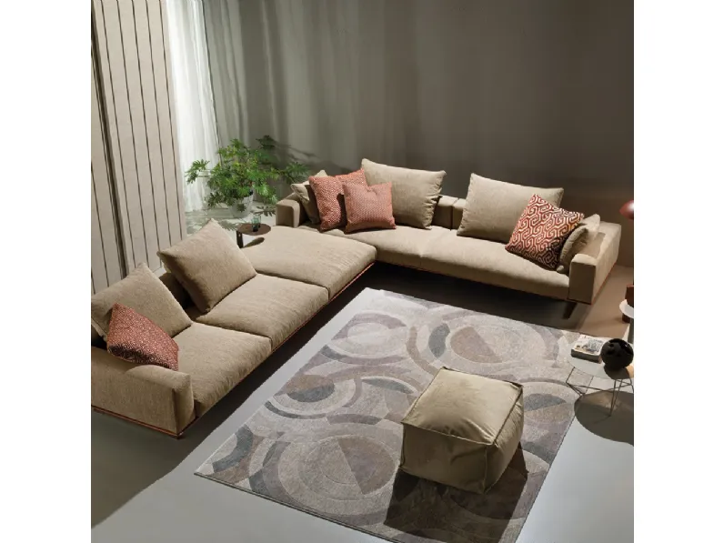 Divano ad angolo Regocinque di Respace