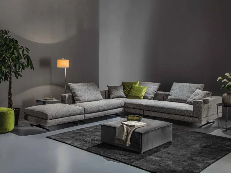 Divano angolare Regoquattro di Respace