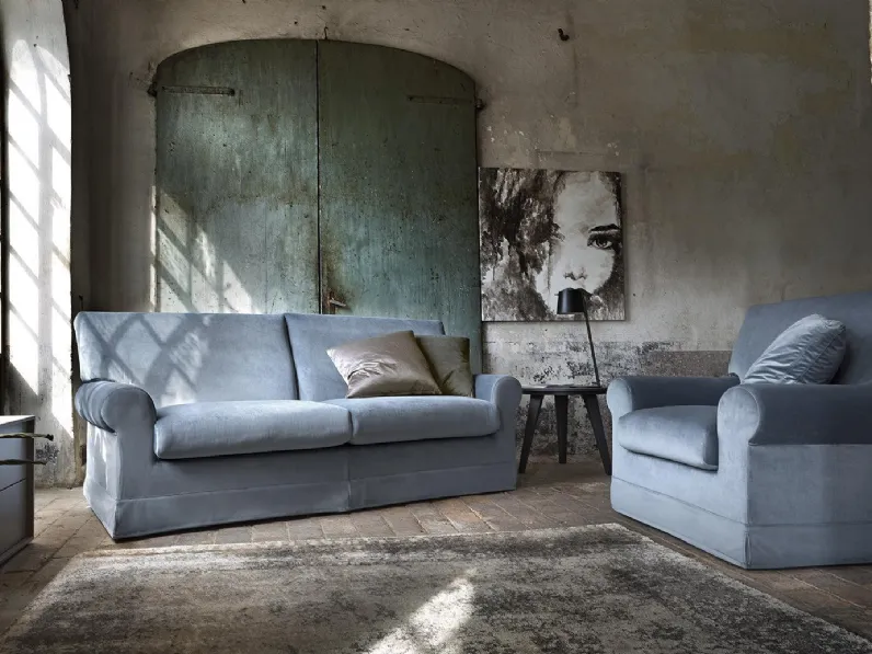 Salotto classico in tessuto Ricordi di Spagnol Salotti