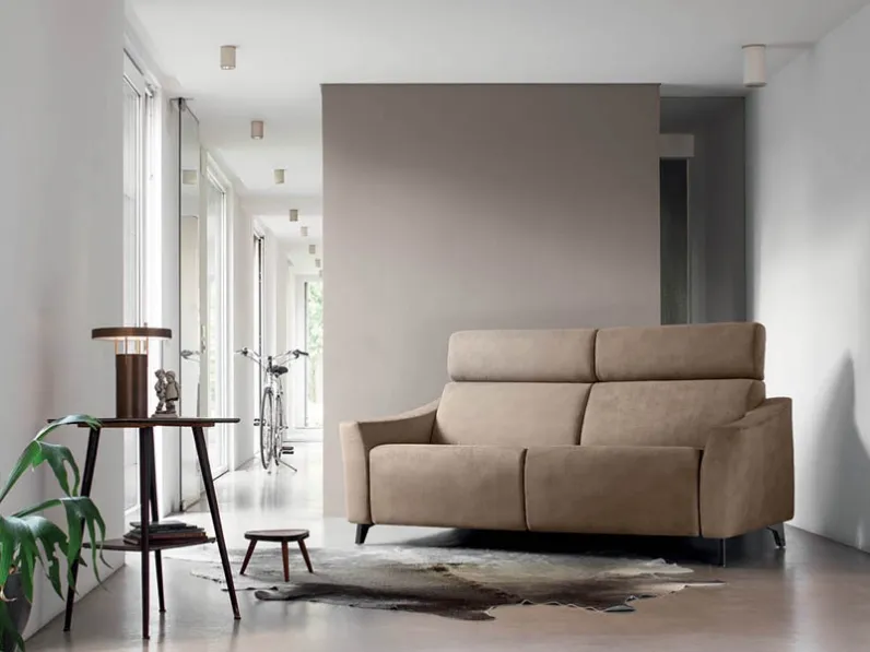 Divano relax lineare Rikkò di Rigosalotti