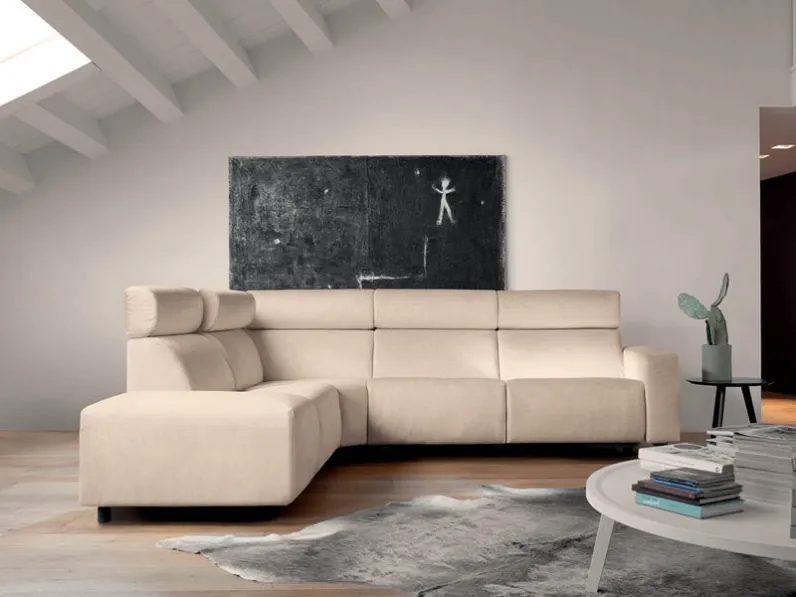 Divano relax angolare Rikkò di Rigosalotti