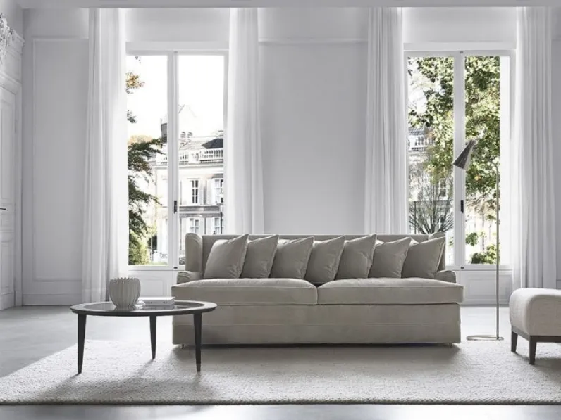 Divano letto River in velluto di Tosconova