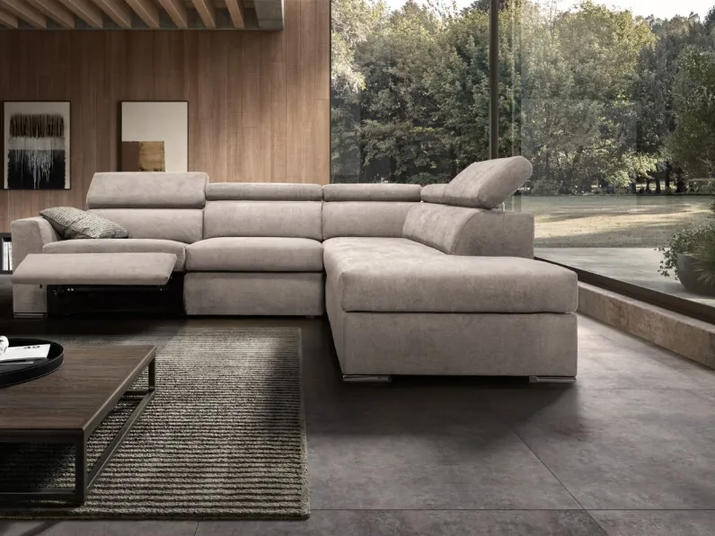 Divano relax angolare Matisse di Rizzetto