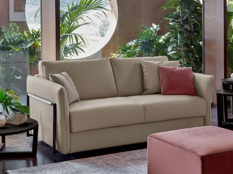 Divano Letto in tessuto Verona Soft di Rosini Divani