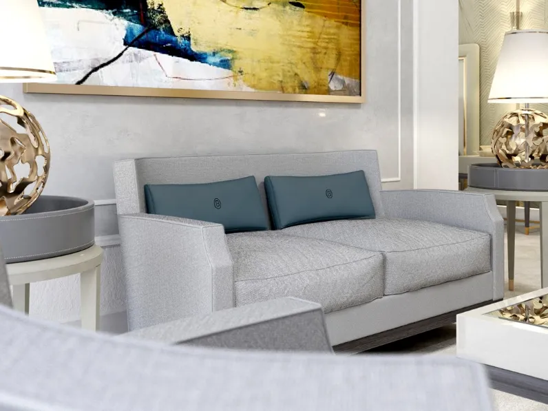 Divano lineare in tessuto Royale Suite di Busatto