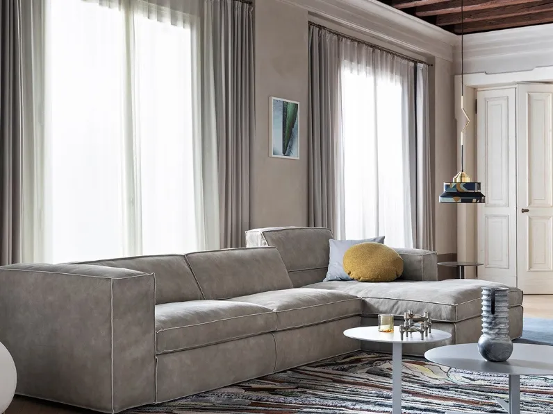 Divano con penisola Up di Saba