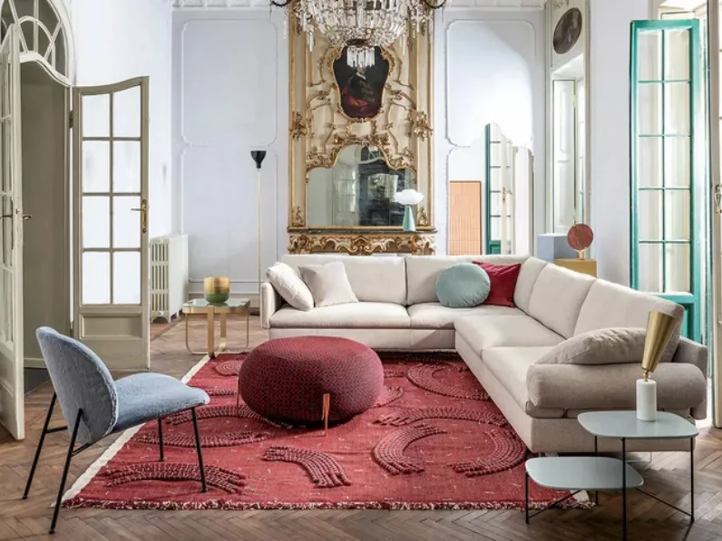 Salotto in tessuto Voyage di Saba