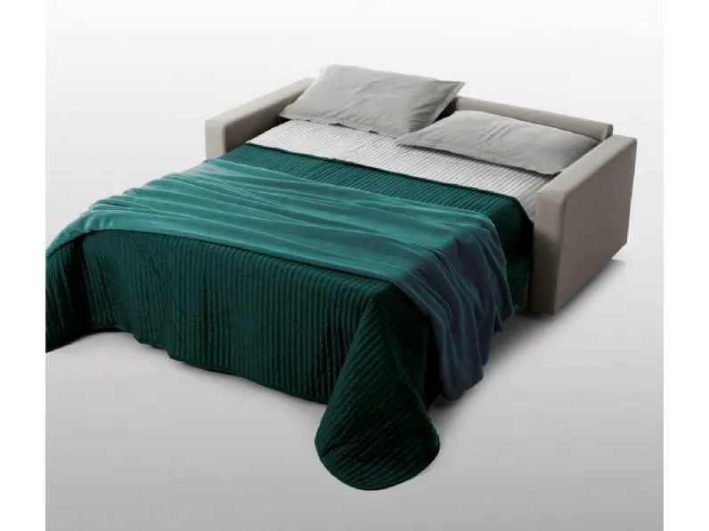 Divano Letto matrimoniale con portaguanciali Cris di Salvetti