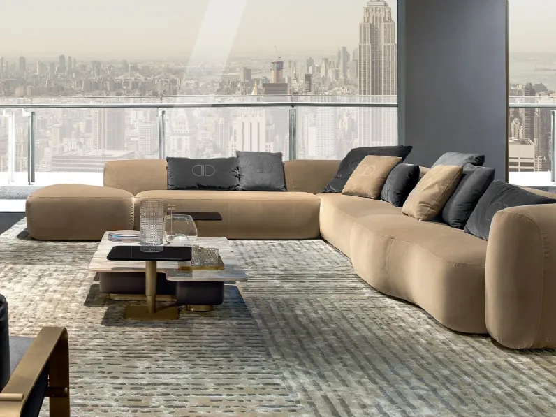 Divano angolare di design Santa Cruz di Daytona Home