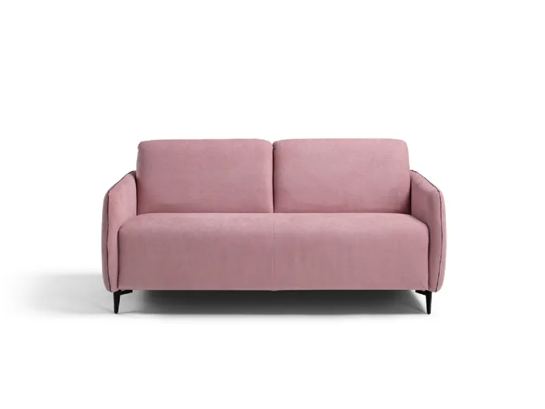 Divano letto in tessuto imbottito Sara di Vis Comoda