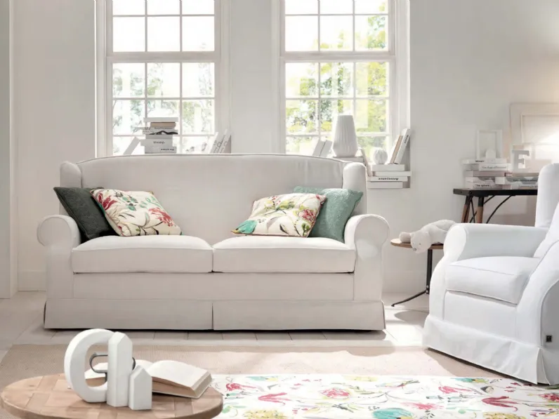 Divano lineare Schiuma di TreCi Salotti