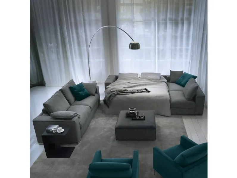 Divano letto angolare Sniper Piuma di Respace