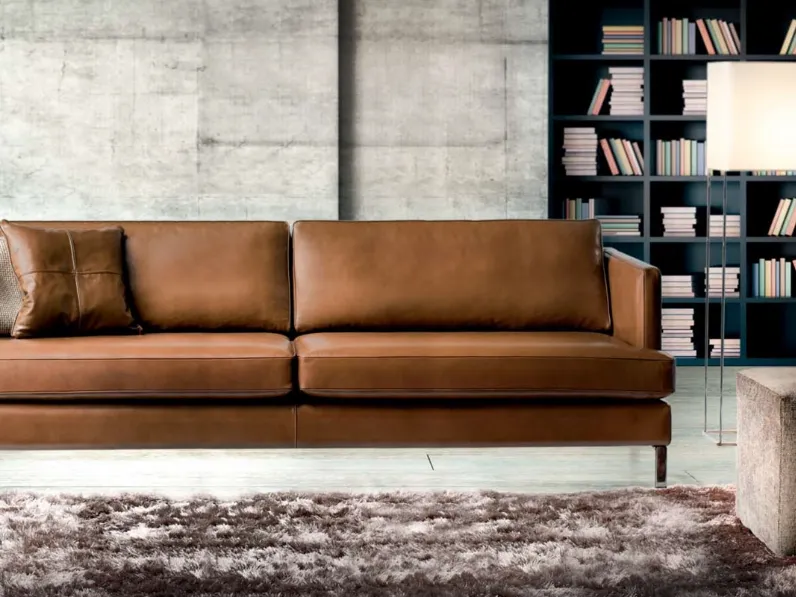 Divano lineare Soul di Cava Divani
