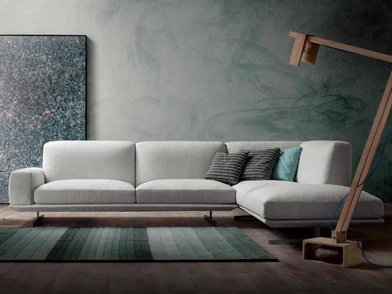 Divano angolare Sharon di Spagnol Salotti