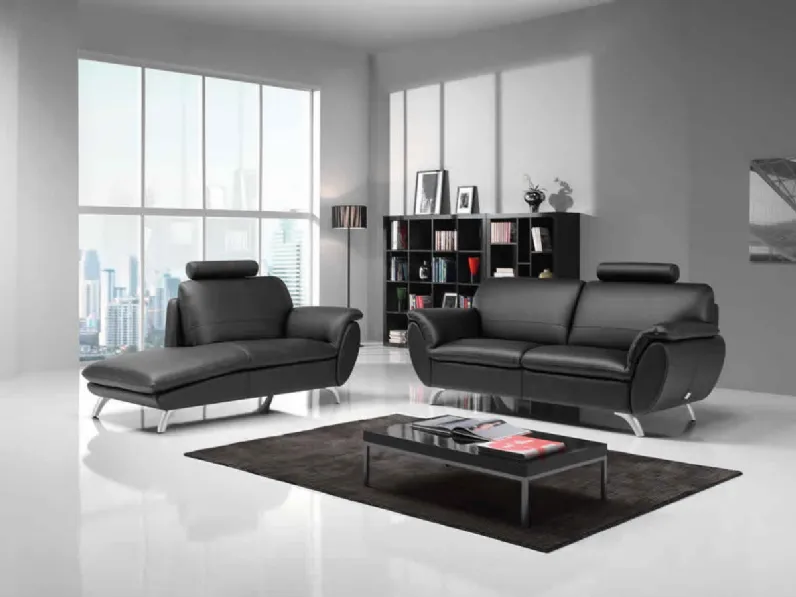 Salotto Star in pelle di Tancredi salotti