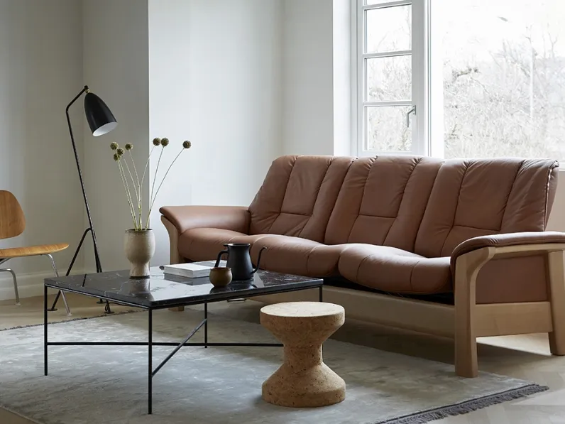 Salotto in pelle Buckingham Alto di Stressless