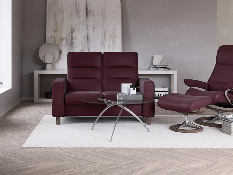 Divan in pelle Wave di Stressless