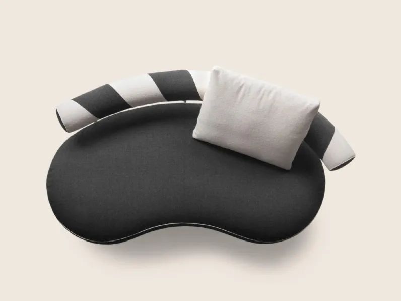 Divano lineare Supermax di Flexform