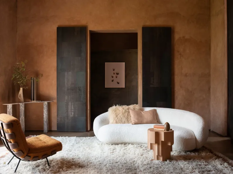 Divano in tessuto Julep di Tacchini